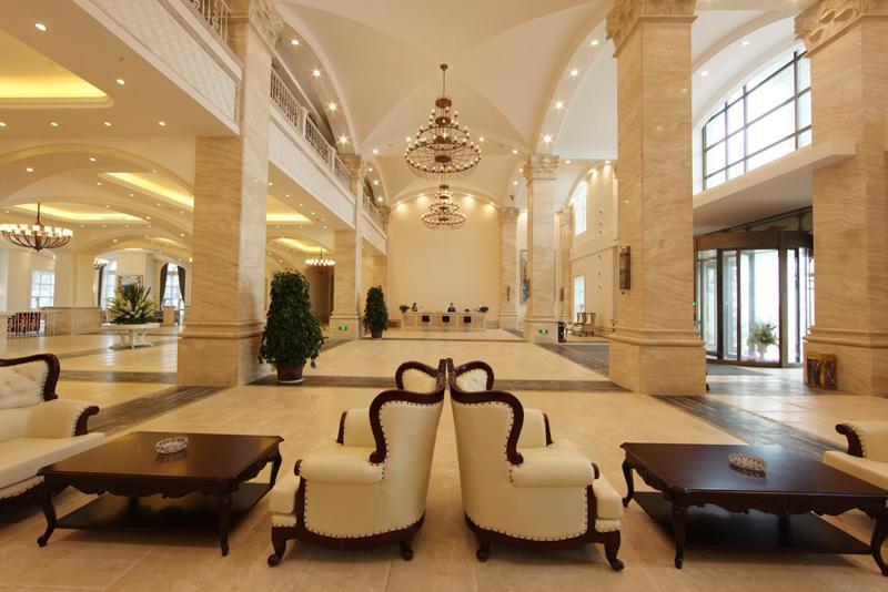 Blue Sky Hotel Yantai Dış mekan fotoğraf