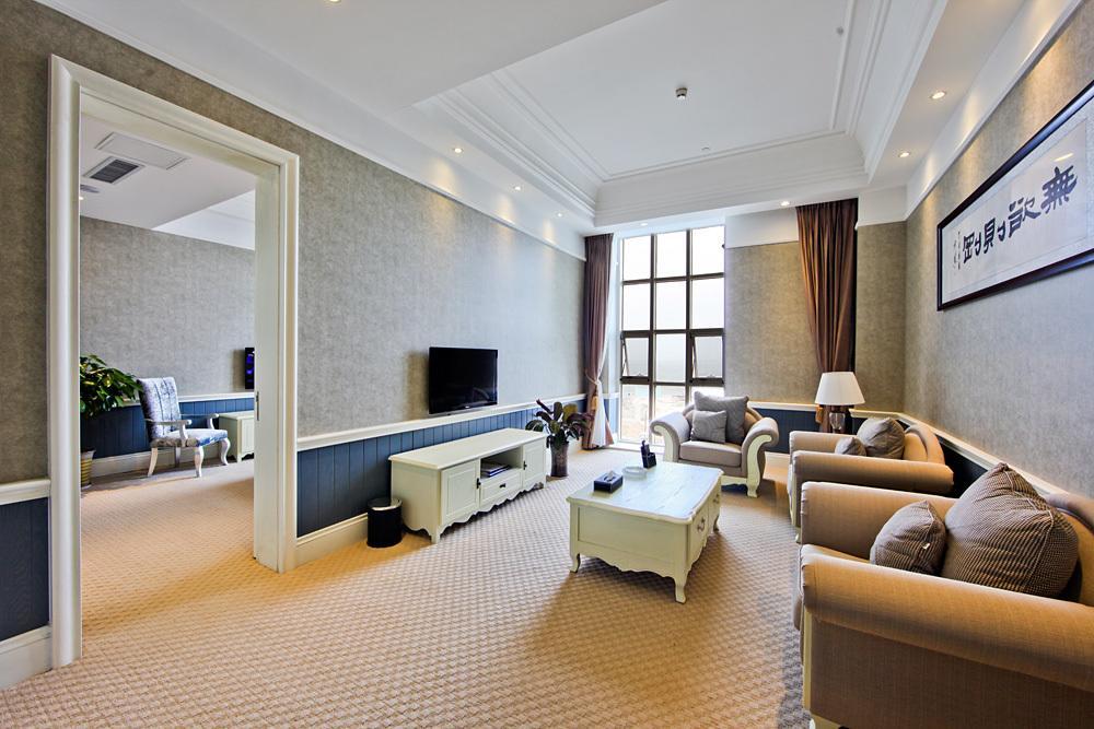 Blue Sky Hotel Yantai Oda fotoğraf