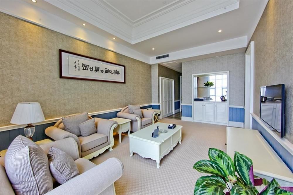 Blue Sky Hotel Yantai Dış mekan fotoğraf